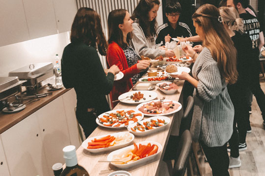 great events in student accommodation